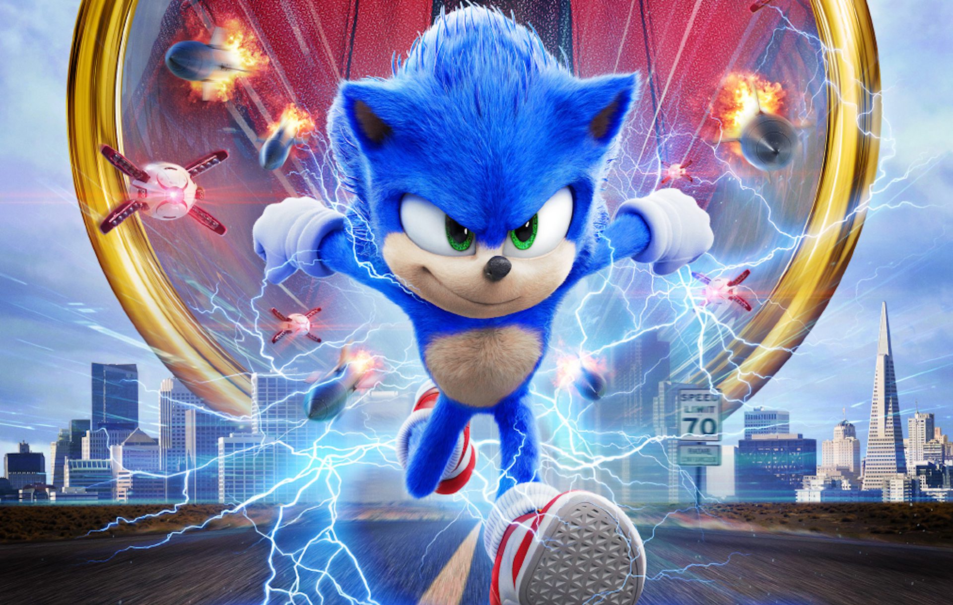 Simples e divertido, ‘’Sonic – O Filme’’ é um prato cheio para os fãs do jogo
